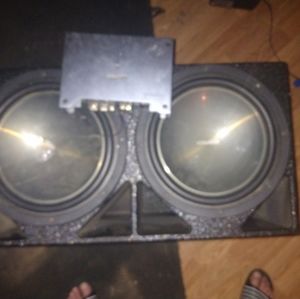 Two Kenwood 12s in the ProBox with a matching amp